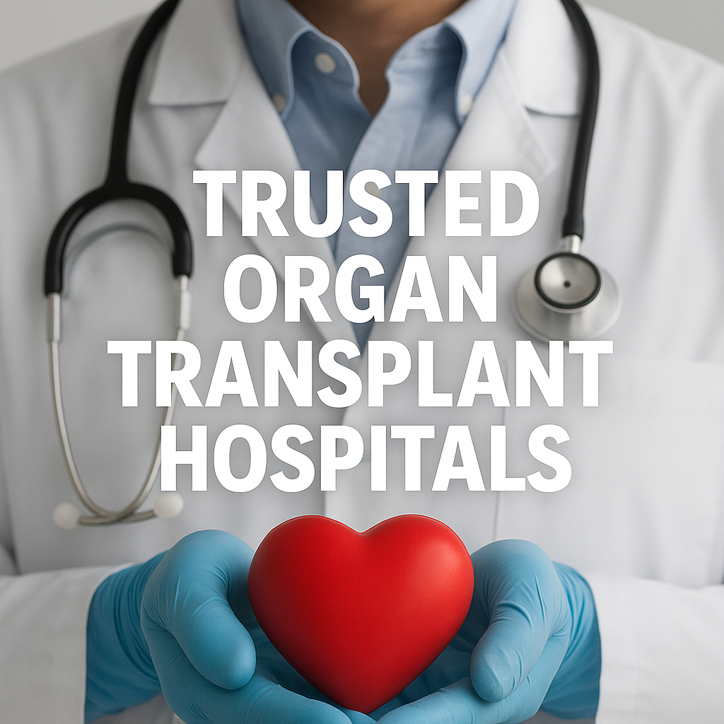 Trusted organ transplant hospitals.