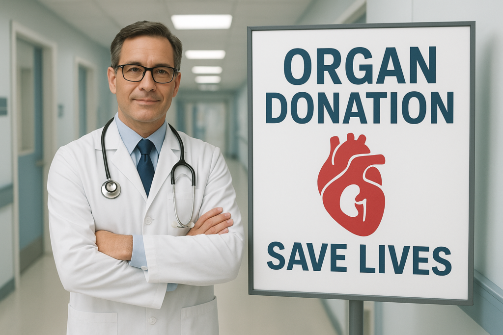 Organ Donation Hospitals – save lives together.

