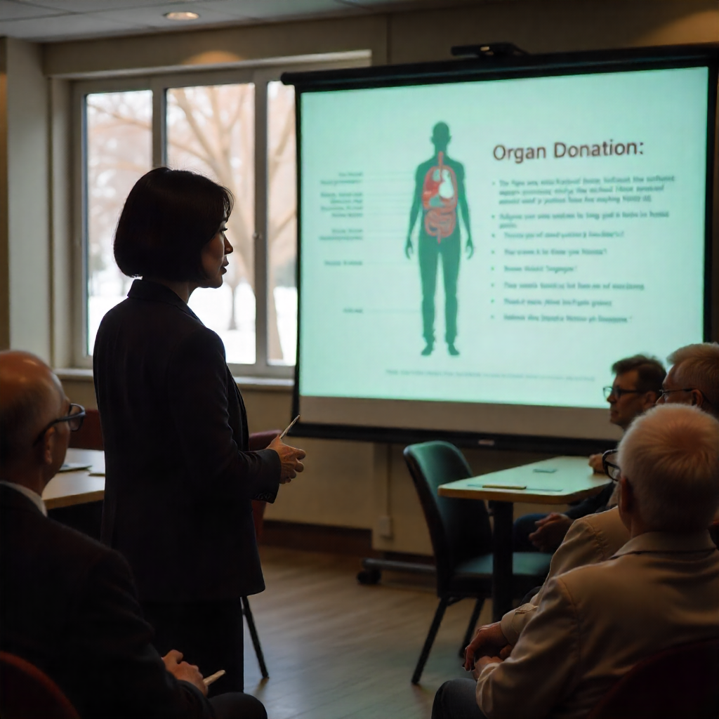 Highlighting the impact of volunteering in organ donation.