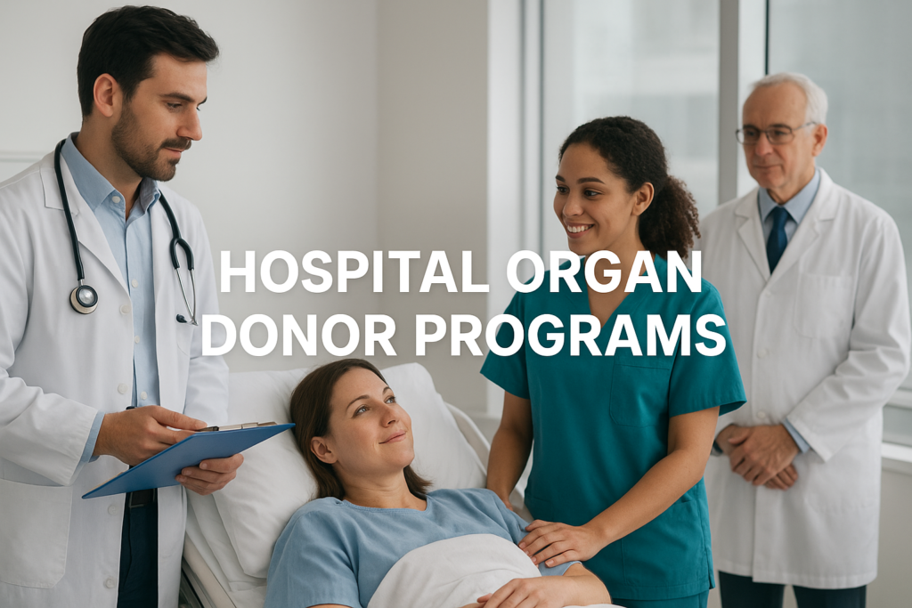 Representing hospital organ donor programs.