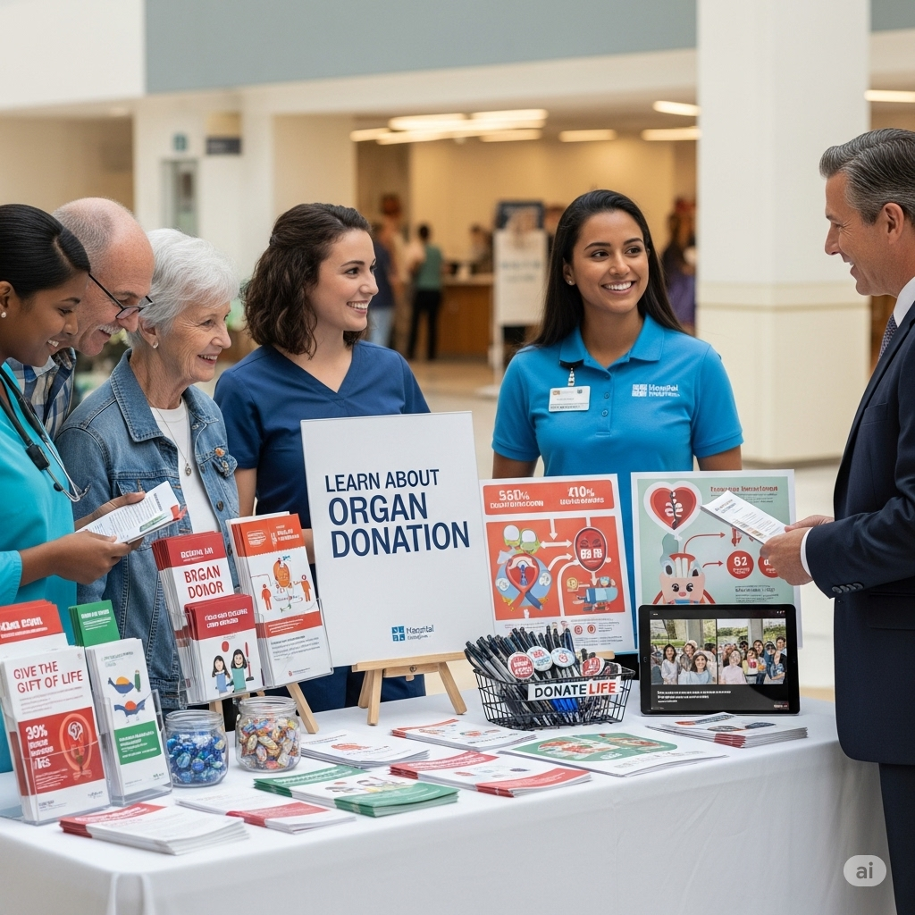 Learn about hospital organ donation resources.