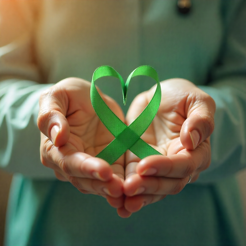 Organ donation awareness campaign.