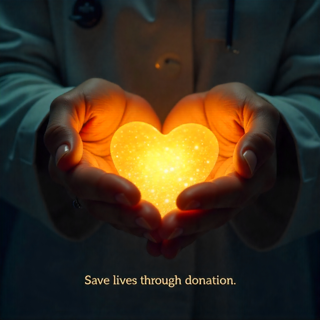Save lives through donation and give hope to patients.