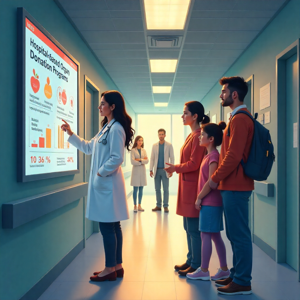 Hospital-based organ donation programs for saving lives